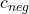 c_{neg}