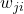 w_{ji}